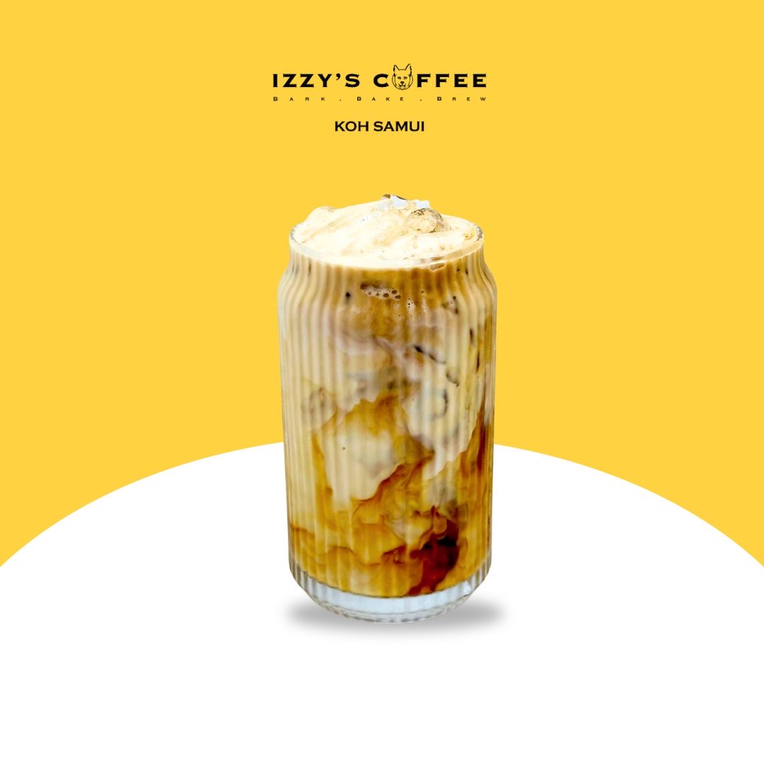 Iced Latte at Izzy's Specialty Coffee